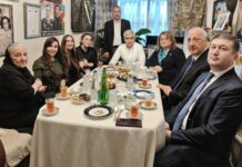 Leyla Əliyeva və Arzu Əliyeva Polad Həşimovun evində olublar Leyla Əliyeva və Arzu Əliyeva Polad Həşimovun evində olublar