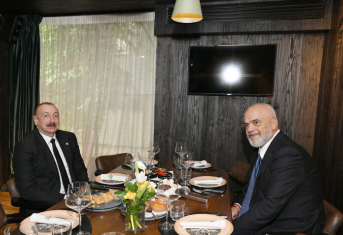 Azərbaycan Respublikasının Prezidenti İlham Əliyevlə Albaniya Respublikasının Baş naziri Edi Rama