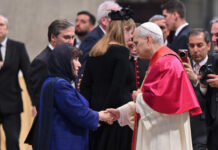 Milli Məclisin sədri Sahibə Qafarova Roma Papasının taxtaçıxma mərasimində iştirak edib Milli Məclisin sədri Sahibə Qafarova Roma Papasının taxtaçıxma mərasimində iştirak edib