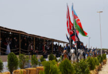 Türkiyə Prezidenti Qarabağ atlarının iştirakı ilə təqdim olunan çıxışı izləyib Qarabağ atları