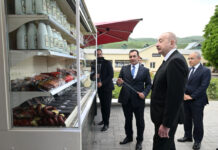 “Qoç Ət” Kəndli Fermer Təsərrüfatı MMC-nin Xocalının Xanabad kəndindəki heyvandarlıq kompleksinin açılışı olub “Qoç Ət” Kəndli Fermer Təsərrüfatı MMC-nin Xocalının Xanabad kəndindəki heyvandarlıq kompleksinin açılışı olub