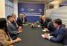 Energetika naziri Türkiyədə bir sıra görüşlər keçirib İstanbul Təbii Sərvətlər Zirvəsi çərçivəsində energetika naziri Pərviz Şahbazovla Türkiyənin energetika və təbii sərvətlər naziri Alparslan Bayraktar, İraqın Baş nazirinin müavini və neft naziri Hayan Abdul-Qani Əl-Savad, Suriyanın energetika naziri Muhammed Əl-Bəşir və Somalinin neft və mineral ehtiyatlar naziri Dahir Shire Mohamed arasında görüşlər olub