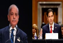 Pakistan Baş naziri Rubioya ölkəsinin özünümüdafiə hüququna malik olduğunu söyləyib Pakistanın Baş naziri Şahbaz Şərif ABŞ Dövlət katibi Marko Rubio