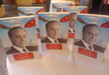 Ankarada Ulu Öndər Heydər Əliyev haqqında kitab təqdim olunub Ulu Öndər Heydər Əliyev haqqında kitab
