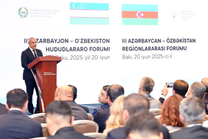 Bakıda III Azərbaycan-Özbəkistan Regionlararası Forumu