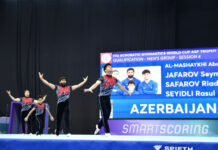 Azərbaycan akrobatları Bakıdakı Dünya Kubokunda finala yüksəliblər akrobatika gimnastikası üzrə Dünya Kuboku