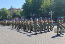 Gəncədə hərbi yürüş keçirilib Gəncədə hərbi yürüş