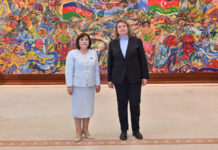 Azərbaycanla Bolqarıstan arasında parlamentlərarası əlaqələr müzakirə olunub Milli Məclisin sədri Sahibə Qafarova Bakıda keçirilən Qara Dəniz İqtisadi Əməkdaşlıq Təşkilatı Parlament Assambleyasının (QDİƏT PA) 65-ci plenar sessiyasında iştirak etmək üçün ölkəmizdə səfərdə olan Bolqarıstan Respublikası Milli Assambleyasının sədri Nataliya Kiselova ilə görüşüb