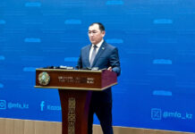 Qazaxıstan XİN: Xəzər dənizinin dayazlaşması məsələsi heç vaxt gündəmdən çıxmayıb Qazaxıstan Respublikası Xarici İşlər Nazirliyinin rəsmi nümayəndəsi Aybek Smadiyarov