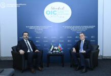 Azərbaycanla Suriya arasında ikitərəfli münasibətlərin bərpası və inkişafı məsələləri müzakirə edilib Azərbaycan Respublikasının xarici işlər naziri Ceyhun Bayramov İslam Əməkdaşlıq Təşkilatının Xarici İşlər Nazirləri Şurasının İstanbul şəhərində keçirilən 51-ci sessiyası çərçivəsində Suriyanın keçid hökumətinin xarici işlər və xaricdə yaşayan suriyalılar naziri Əssad Həsən Əş-Şibani ilə görüşüb