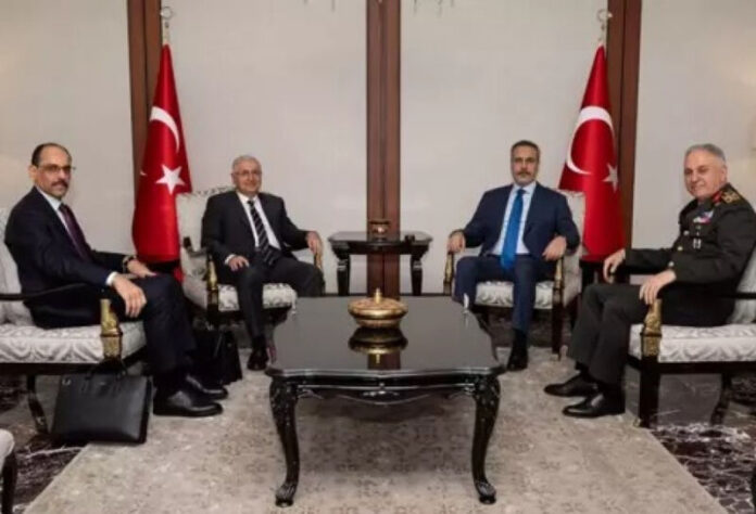 Türkiyənin dövlət rəsmilərinin İsrail-İran gərginliyi ilə bağlı iclası keçirilib