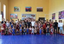 Füzulidə yeni güləş mərkəzi istifadəyə verilib Füzulidə yeni güləş mərkəzi