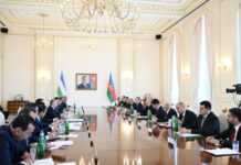 Bakıda Azərbaycan-Özbəkistan Ali Dövlətlərarası Şuranın ikinci iclası keçirilib Azərbaycan-Özbəkistan Ali Dövlətlərarası Şuranın ikinci iclası