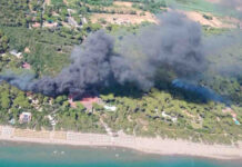 İtaliyada dənizkənarı kurort bölgədə yanğın olub, 600 nəfər təxliyə edilib İtaliyada dənizkənarı kurort bölgədə yanğın