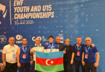 Azərbaycanın ağırlıqqaldıranı Avropa birinciliyində iki medal qazanıb Lətif Əliyev