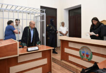 Bakıda Rusiya vətəndaşlarından ibarət iki mütəşəkkil cinayətkar dəstənin üzvləri ilə bağlı məhkəmə iclası keçirilir Səbail Rayon Məhkəməsi