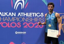 Azərbaycanlı atlet qızıl medal qazanıb Azərbaycan təmsilçisi Əlhəm Nağıyev