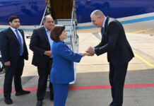 Milli Məclisin sədri Sahibə Qafarova Bosniya və Herseqovinaya işgüzar səfərə gəlib Milli Məclisin sədri Sahibə Qafarova Bosniya və Herseqovinaya işgüzar səfərə gəlib