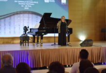 Qəbələ festivalında Üzeyir Hacıbəylinin 140 illiyinə həsr edilmiş konsert təqdim olunub Qəbələ festivalında Üzeyir Hacıbəylinin 140 illiyinə həsr edilmiş konsert təqdim olunub