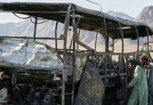 Əfqanıstanda yanğınla nəticələnən zəncirvari yol qəzasında ölənlərin sayı 79-a çatıb Əfqanıstanda yanğınla nəticələnən zəncirvari yol qəzası