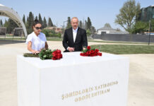 Gәncә Memorial Kompleksində görülən işlərlə tanışlıq Gәncә Memorial Kompleksi