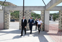 Prezident İlham Əliyev və birinci xanım Mehriban Əliyeva “Hacıkənd” İstirahət Kompleksinin tikintisi ilə tanış olublar “Hacıkənd” İstirahət Kompleksi