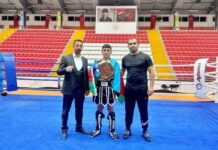 Naxçıvanlı kikboksçular Qarsdan 23 medalla qayıdıblar Naxçıvanlı kikboksçular Qarsdan 23 medalla qayıdıblar