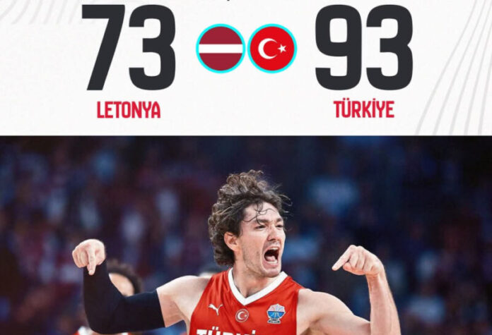 Basketbol üzrə Türkiyə millisi Avropa çempionatına qələbə ilə başlayıb
