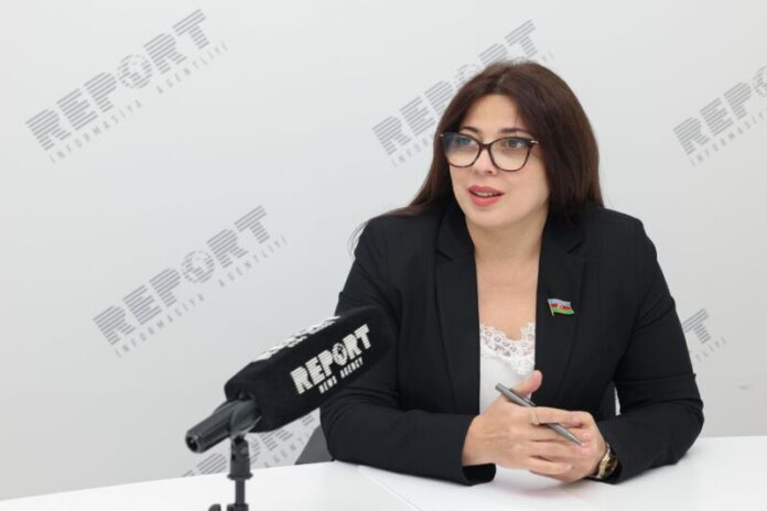 Milli Məclisin Müdafiə, təhlükəsizlik və korrupsiya ilə mübarizə komitəsinin üzvü, deputat Səbinə Salmanova