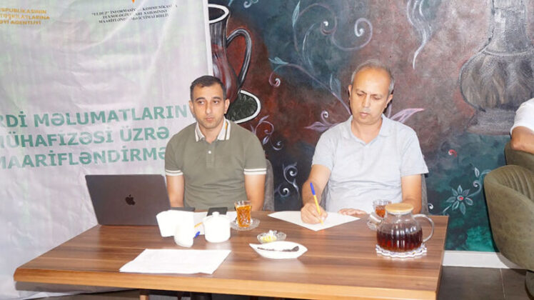 “Fərdi məlumatların mühafizəsi üzrə maarifləndirmə” layihəsi