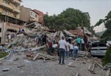 Türkiyədə 6,1 maqnitudalı zəlzələ olub, dağıntılar altında qalanlar var Türkiyədə 6,1 maqnitudalı zəlzələ