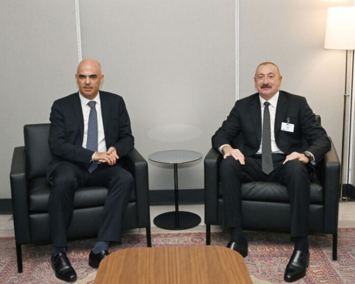 Sentyabrın 23-də Azərbaycan Respublikasının Prezidenti İlham Əliyev BMT-nin Nyu-Yorkdakı mənzil-qərargahında Avropa Şurasının Baş katibi Alen Berse ilə görüşüb