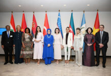 Birinci xanım Mehriban Əliyeva BMT Baş Assambleyası çərçivəsində xüsusi sessiyada iştirak edib Birinci xanım Mehriban Əliyeva BMT Baş Assambleyası çərçivəsində xüsusi sessiyada iştirak edib