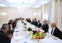 İtaliya Prezidenti Sercio Mattarellanın şərəfinə rəsmi ziyafət verilib İtaliya Prezidenti Sercio Mattarellanın şərəfinə rəsmi ziyafət verilib