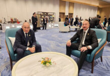 Prezident İlham Əliyevin Ermənistanın Baş naziri Nikol Paşinyan ilə görüşü olub Şanxay Əməkdaşlıq Təşkilatının (ŞƏT) Sammiti çərçivəsində Azərbaycan Respublikasının Prezidenti İlham Əliyev Ermənistan Respublikasının Baş naziri Nikol Paşinyan ilə görüşüb