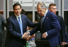 Rubio və Lavrov görüşüb ABŞ Dövlət katibi Marko Rubio Rusiyanın xarici işlər naziri Sergey Lavrovla görüşüb