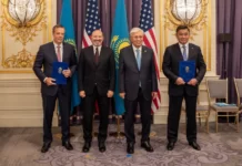 ABŞ və Qazaxıstan 4 milyard dollarlıq lokomotiv müqaviləsi haqqında razılığa gəliblər Qazaxıstan Prezidenti Kasım-Jomart Tokayev