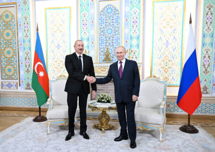 Düşənbədə Azərbaycan Prezidenti İlham Əliyevin Rusiya Prezidenti Vladimir Putin ilə təkbətək görüşü olub