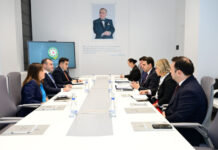 Azərbaycan və TİKA arasında mədəni əməkdaşlığın genişləndirilməsi müzakirə olunub Oktyabrın 30-da mədəniyyət nazirinin müavini Fərid Cəfərov Türkiyə Əməkdaşlıq və Koordinasiya Agentliyinin (TİKA) rəhbəri Abdullah Erenin başçılıq etdiyi nümayəndə heyəti ilə görüşüb