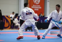 III MDB Oyunları: Azərbaycanın iki karateçisi qızıl medal qazanıb Turqut Həsənov