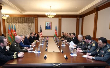 ABŞ Mərkəzi Komandanlığı Azərbaycana Əfqanıstandakı missiyasına görə minnətdarlıq edib Azərbaycanın müdafiə naziri general-polkovnik Zakir Həsənov ABŞ Mərkəzi Komandanlığının komandanı və Hərbi Dəniz Qüvvələrinin admiralı Bred Kuperin rəhbərlik etdiyi nümayəndə heyəti ilə görüşüb