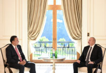 Prezident İlham Əliyev Qəbələdə Türk Dövlətləri Təşkilatının Baş katibini qəbul edib Azərbaycan Respublikasının Prezidenti İlham Əliyev oktyabrın 6-da Qəbələdə Türk Dövlətləri Təşkilatının (TDT) Baş katibi Kubanıçbek Ömüralıyevi qəbul edib