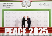 Azərbaycan Prezidenti İlham Əliyev Yaxın Şərq Sülh Sammitində iştirak edib Yaxın Şərq Sülh Sammiti