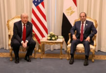 Əs-Sisi: Prezident Trampın Qəzzanın yenidən qurulmasında böyük rol oynamasını istəyirik ABŞ Prezidenti Donald Tramp və Misir Prezidenti Əbdülfəttah əs-Sisi