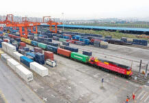 Çindən yeni marşrut üzrə Azərbaycana multimodal yük daşımalarına start verilib yük daşıma