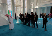 Beynəlxalq konfrans iştirakçıları Zəngilan məscidində ibadət ediblər Zəngilan məscidi