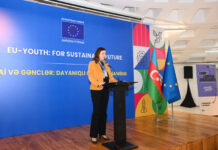 Bakıda “Aİ və gənclər: Dayanıqlı gələcək naminə” adlı tədbir təşkil olunub Aİ-nin Azərbaycandakı səfiri Mariyana Kuyundziç