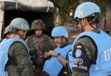 İsrail hərbçiləri BMT sülhməramlılarına atəş açıb BMT sülhməramlıları