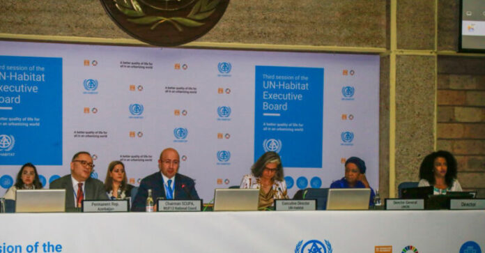 Keniyanın Nayrobi şəhərində keçirilən BMT-nin Məskunlaşma Proqramının (UN-Habitat) İcraiyyə Şurasının 3-cü sessiyası