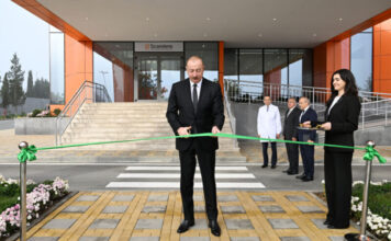 Prezident İlham Əliyev dərman preparatları istehsalı müəssisəsinin açılışında iştirak edib Azərbaycan Respublikasının Prezidenti İlham Əliyev